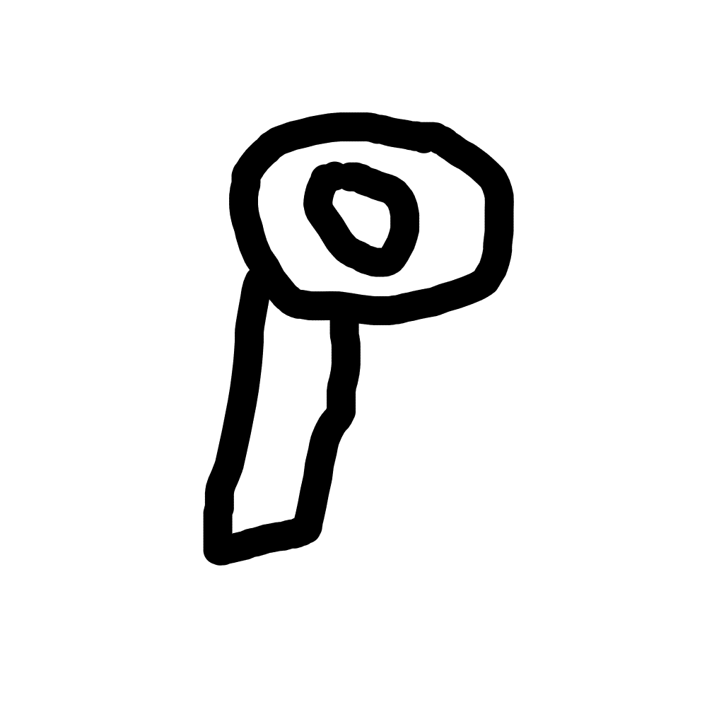 p