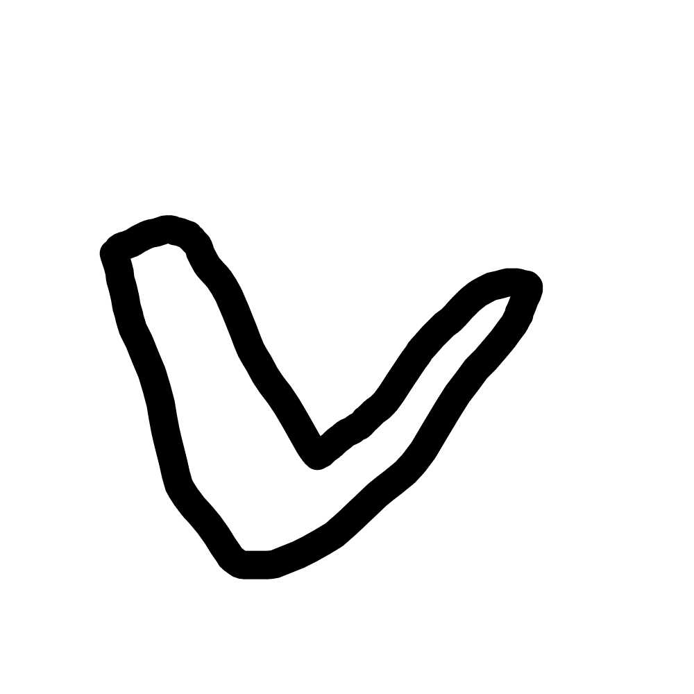 v